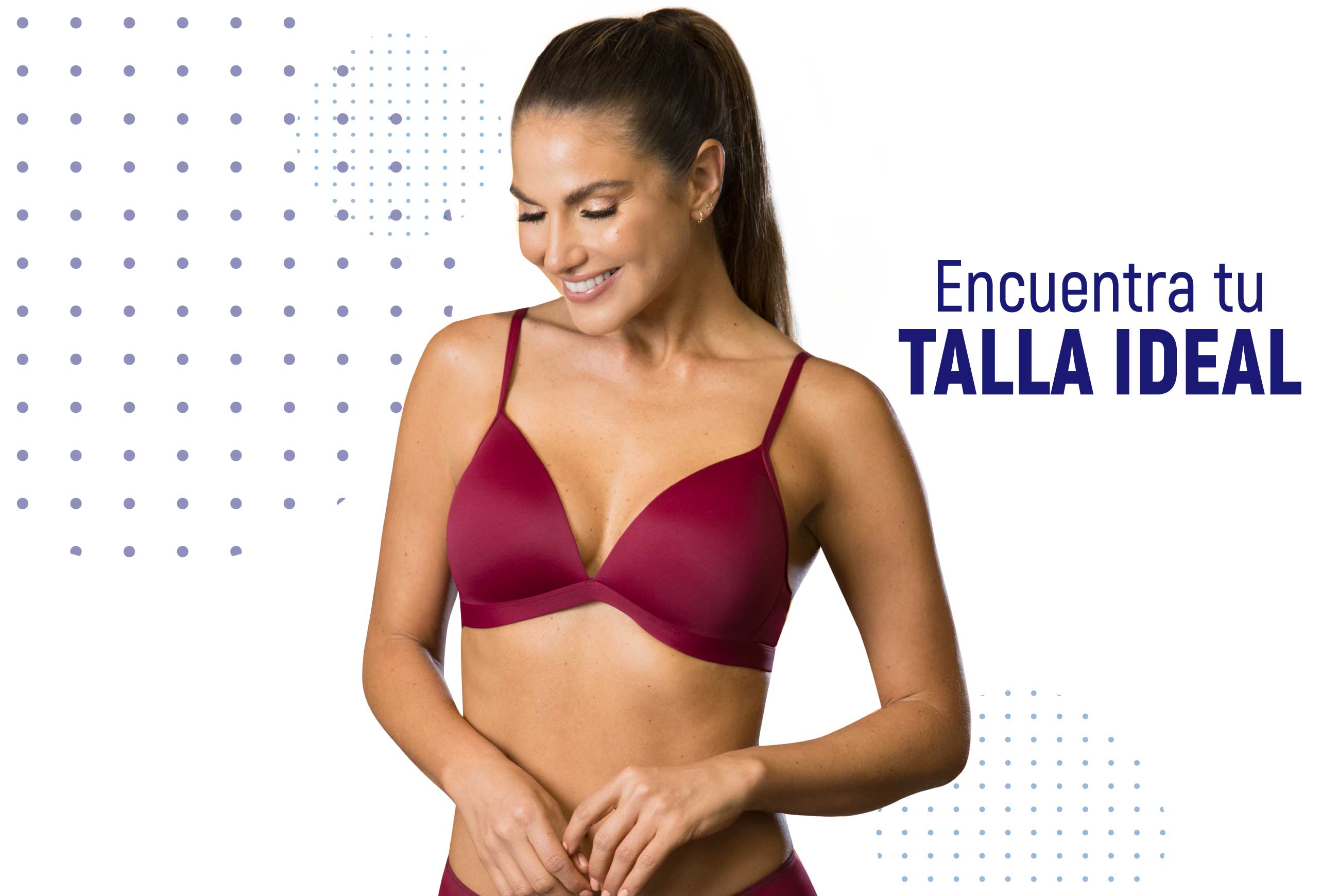 ¡No es tu busto, es la talla de brasier que escoges!