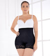 Panty alto con moldeo Fájate negro frontal