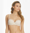 Brasier strapless sin costuras beige