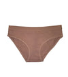 Panty cachetero con elástico en la cintura taupe profundo