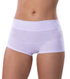 Panty tipo bóxer dama materno blanco