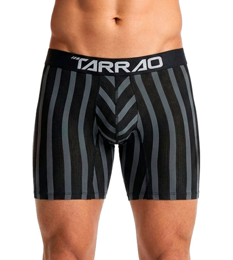 Bóxer de hombre largo microfibra de rayas Feria del Brasier