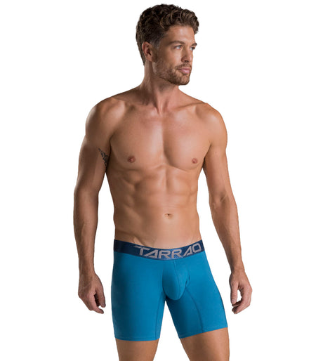 Bóxer para hombre semilargo en spandex algodón Feria del Brasier