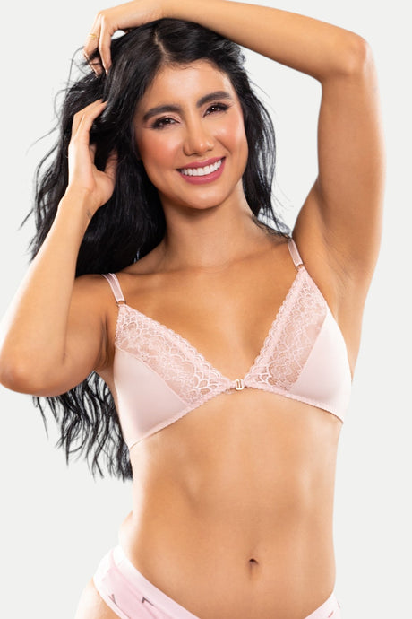 Bralette con broche frontal Feria del Brasier