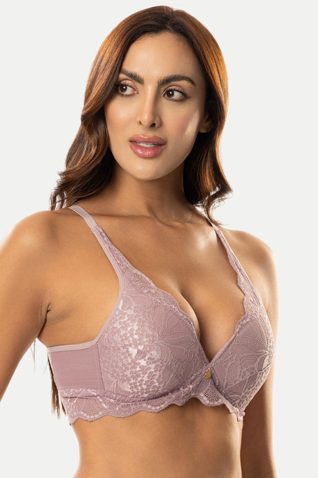 Bralette triangular en encaje Feria del Brasier