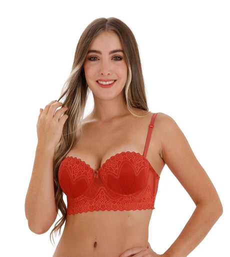 Brasier-Strapless-de-Encaje-con-Realce-Natural-terracota-frontal
