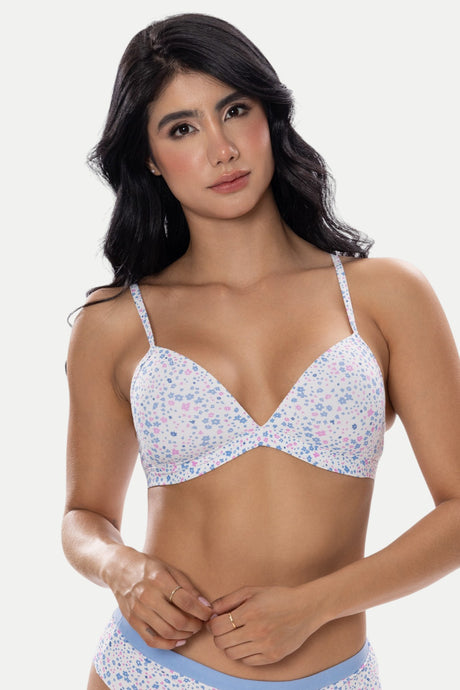 Brasier 'El Francés' Estampado Mujer Latina Feria del Brasier