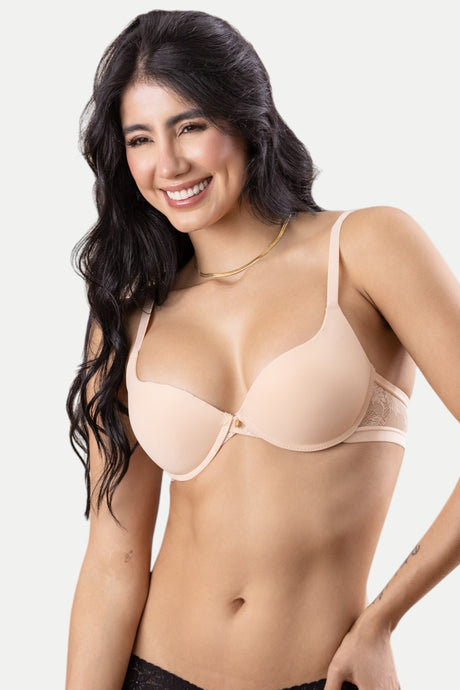 Brasier con escote en sisa y encaje Feria del Brasier