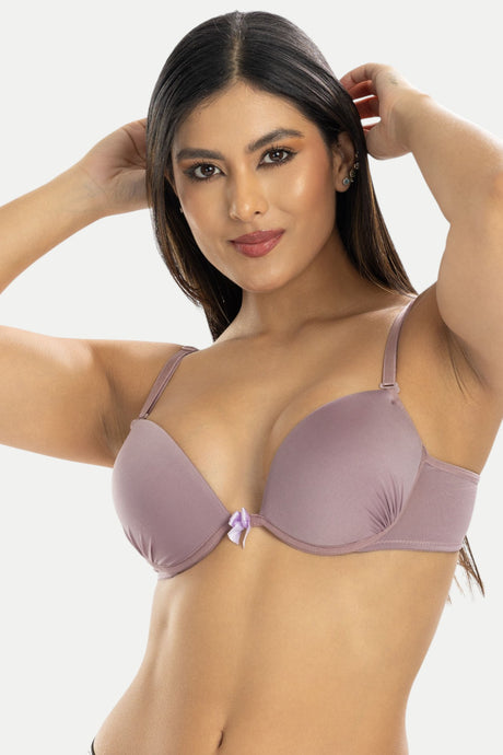 Brasier con realce natural y escote profundo Feria del Brasier