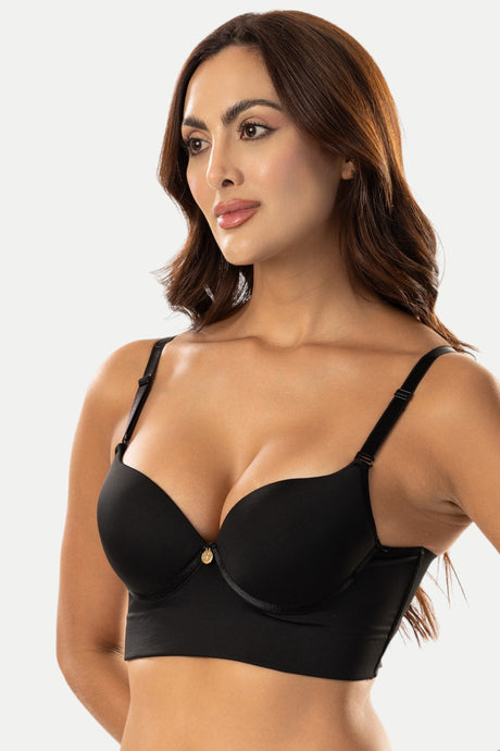 Brasier realce natural y espalda ancha Feria del Brasier