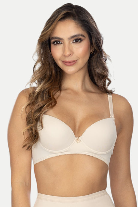 Brasier de escote profundo con realce suave Feria del Brasier