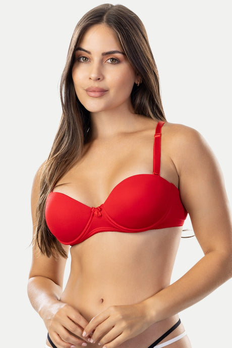 Brasier estilo strapless con realce medio Feria del Brasier