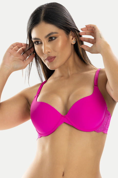 Brasier push up con encaje Feria del Brasier