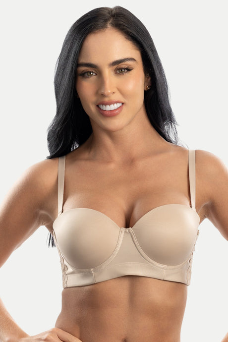Brasier strapless silicona en contorno Feria del Brasier