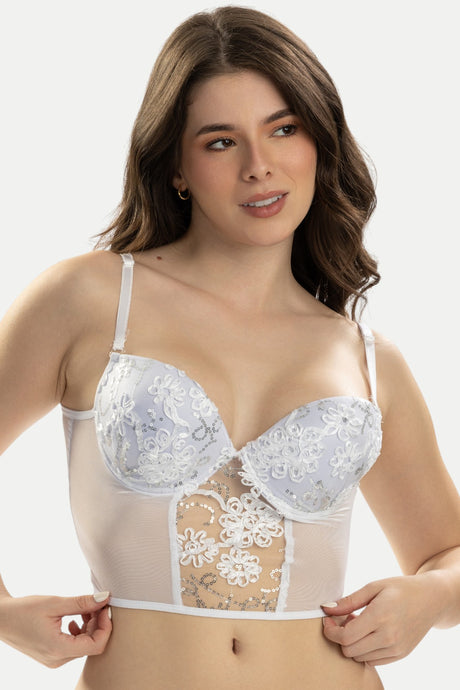 Corset en encaje Feria del Brasier