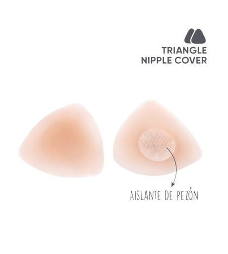 Cubrepezones triangulares invisibles Feria del Brasier