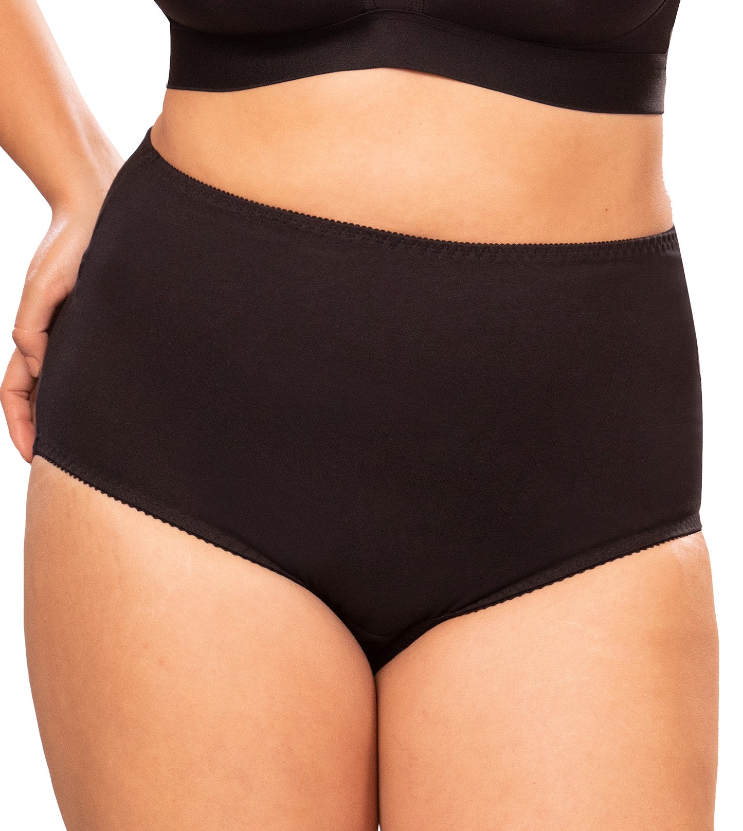 Panty cachetero de talle alto ajuste perfecto– Feria del Brasier