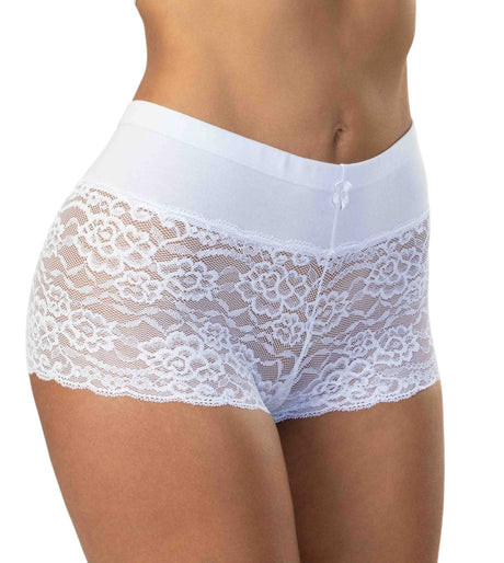 Panti cachetero alto en encaje Feria del Brasier