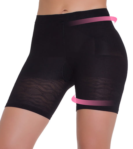 Panty con semicontrol negro