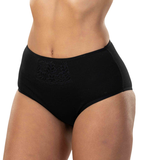 Paquete X3 de panti clásico de talle medio Feria del Brasier