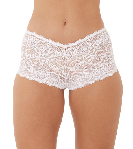 Paquete x2 de panty cachetero en encaje frontal