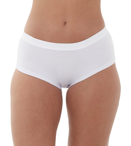 Paquete x3 de cachetero clásico blanco frontal