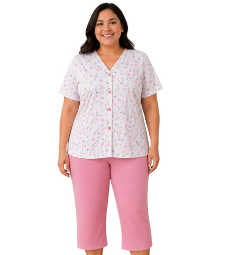 Pijama capri plus Feria del Brasier