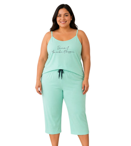 Pijama capri tallas grandes Feria del Brasier