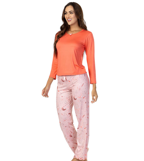 Pijama de blusa y pantalón largo Feria del Brasier