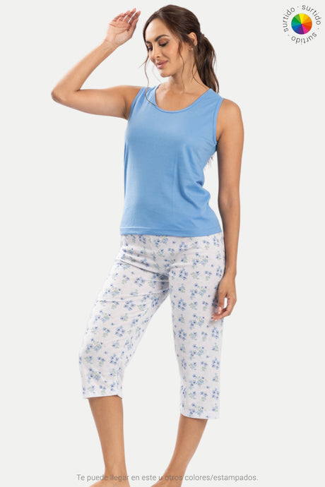 Pijama de dama capri Feria del Brasier