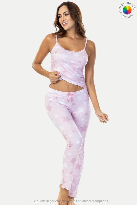 Pijama para mujer con pantalón largo Feria del Brasier