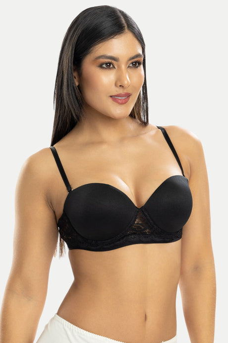 Strapless con base en encaje Feria del Brasier