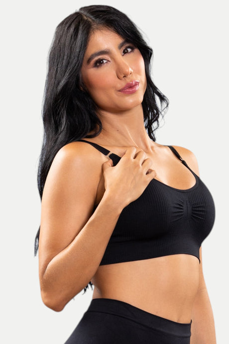 Top acanalado Mujer Latina Feria del Brasier