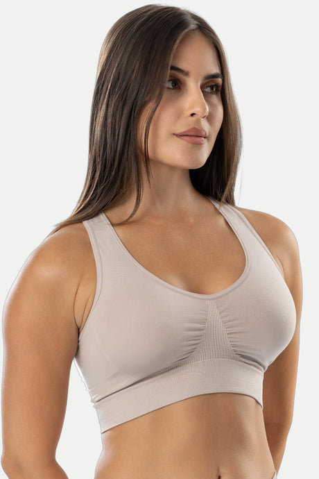 Top con cargaderas anchas Mujer Latina Feria del Brasier
