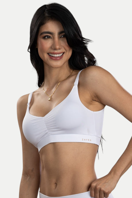 Top con copa recogido frontal Feria del Brasier