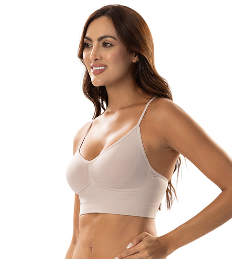 Top espalda cruzada Mujer Latina Feria del Brasier