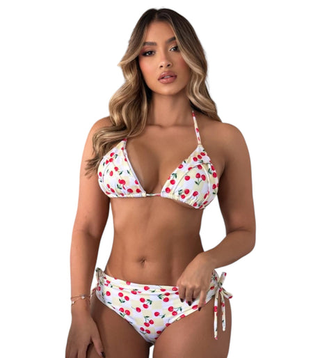 Vestido de baño bikini con panti cachetero Feria del Brasier