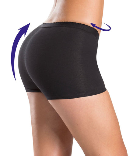 bóxer levantacola negro Mujer Latina
