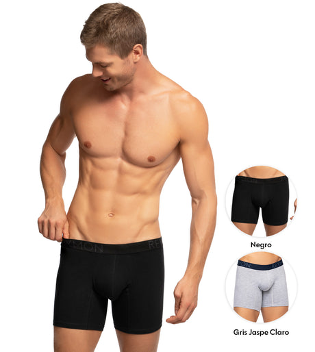 Bóxer masculino semi largo Reymon