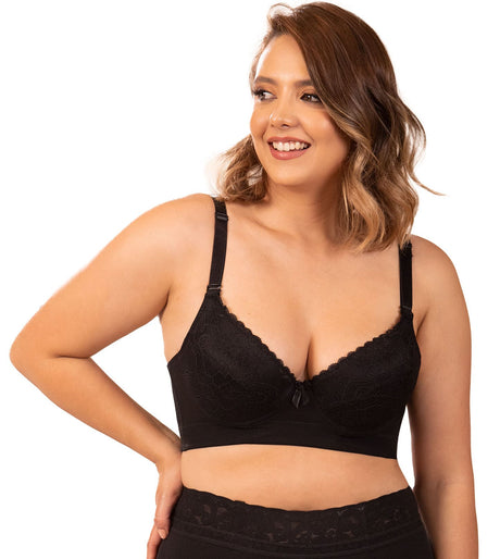 Brasier tipo bustier Mujer Latina negro