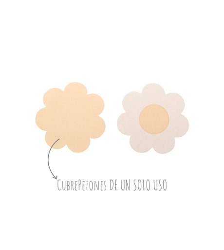 Cubre pezones adhesivos de un solo uso 