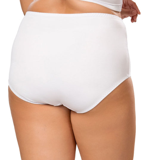 Panty de alto cubrimiento Mujer Latina blanco