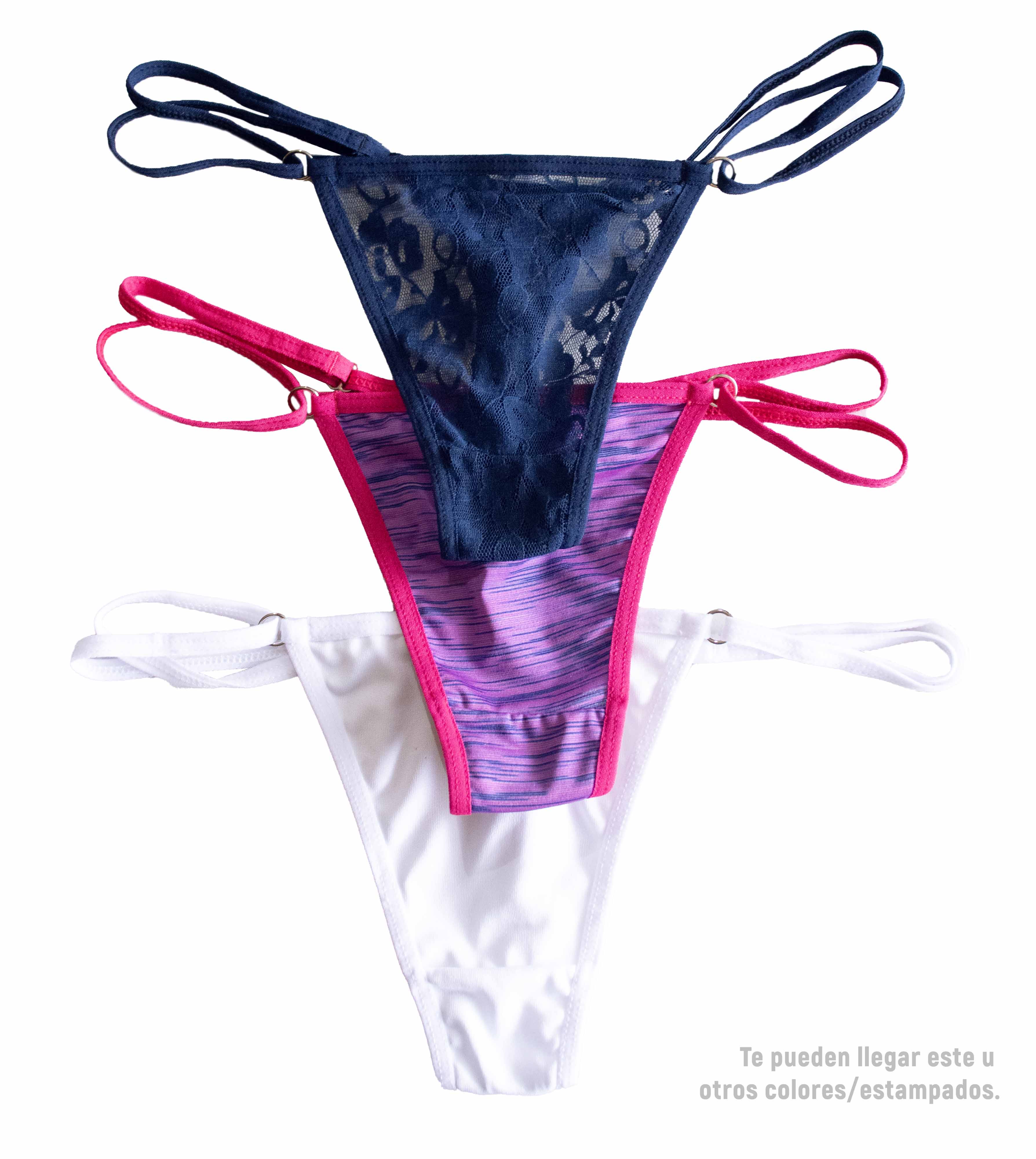 Paquete x3 de panty femenino con laterales ajustables– Feria del Brasier