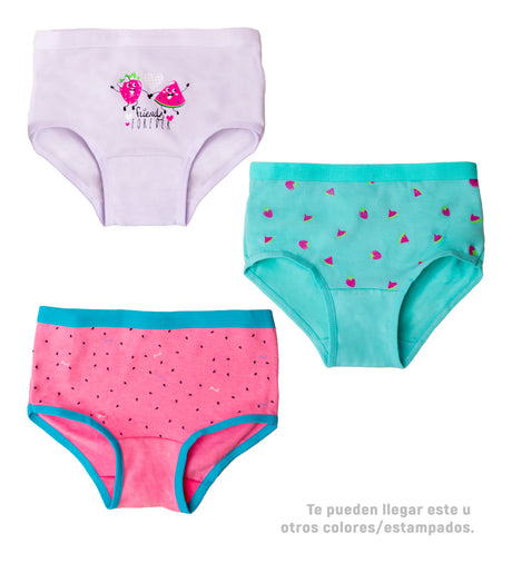 Paquete x3 cachetero de niña